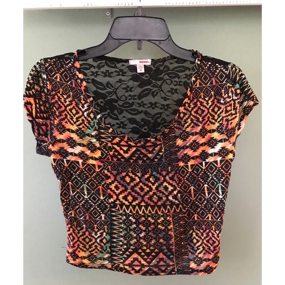 Tribal Crop Top - Picture 1 of 6